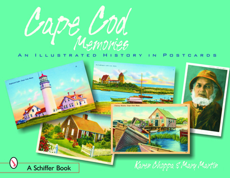 Paperback Cape Cod Memories: An Illustrated History in Postcards Book