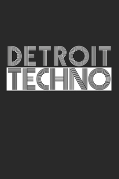 Paperback Detroit Techno: DIN A5 Notizbuch liniert [German] Book