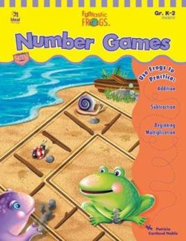 Paperback Funtastic Frogs: Number Games, Grades K-2 Book