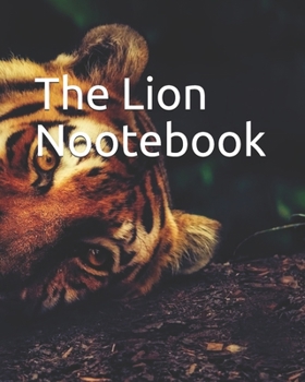 Paperback The Lion Notebook Book