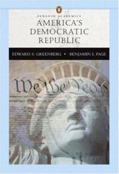 Paperback America's Democratic Republic (Penguin Academics Series) Book