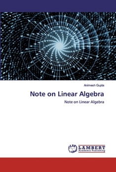 Paperback Note on Linear Algebra Book
