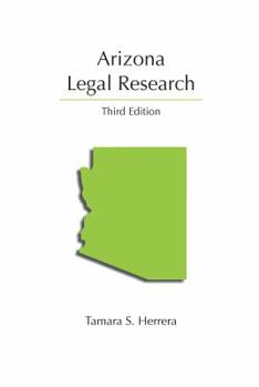 Paperback Arizona Legal Research Book