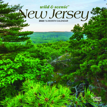 Calendar New Jersey Wild & Scenic 2023 Mini 7x7 Book
