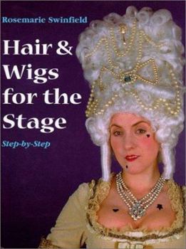 Hardcover Hair & Wigs for the Stage Step by Step Book