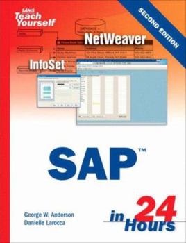 Paperback Sams Teach Yourself SAP in 24 Hours Book