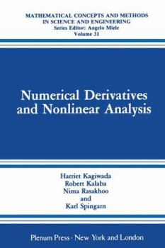Paperback Numerical Derivatives and Nonlinear Analysis Book