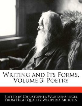 Paperback Writing and Its Forms, Volume 3: Poetry Book