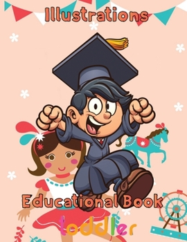 Paperback Illustrations Educational Book Toddler: 8.5''x11''/Educational books Book