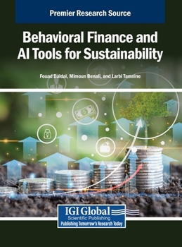 Hardcover Behavioral Finance and AI Tools for Sustainability Book