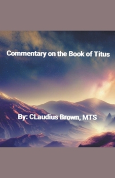 Paperback Commentary on the Book of Titus Book