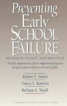 Paperback Preventing Early School Failure: Research, Policy, and Practice Book