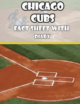 Paperback Chicago Cubs Fact Sheets with Diary Book