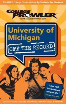 Paperback University of Michigan (College Prowler Guide) Book