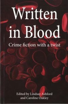Paperback Written in Blood: Crime Fiction with a Twist Book