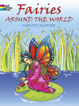 Paperback Fairies Around the World Coloring Book