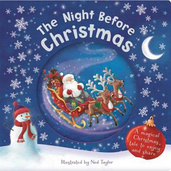 Hardcover The Night Before Christmas: With Glitter Pouch Book