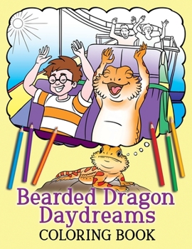 Paperback Bearded Dragon Daydreams Coloring Book