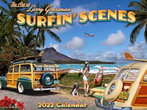 Calendar Surfin' Scenes 2022 Calendar Book