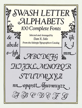 Paperback Swash Letter Alphabets Book