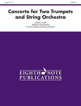 Paperback Concerto for Two Trumpets and String Orchestra: Conductor Score & Parts Book