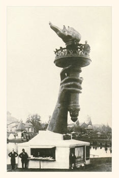 Paperback Vintage Journal Statue of Liberty Torch, New York Book