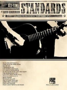 Paperback All-Time Standards: 16 Songs for Solo Guitar in "travis Picking" Style Book