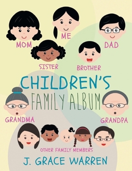 Paperback Children's Family Album Book