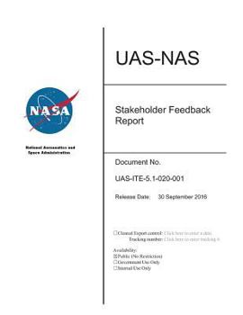Paperback Uas-NAS Stakeholder Feedback Report Book