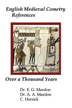 Paperback English Medieval Cometry References Over a Thousand Years Book