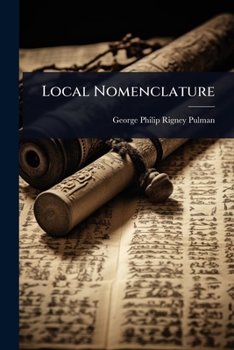 Paperback Local Nomenclature Book