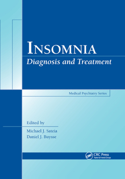 Paperback Insomnia: Diagnosis and Treatment Book