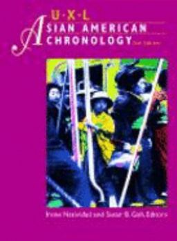 Hardcover U-X-L Asian American Reference Library: Chronology Book