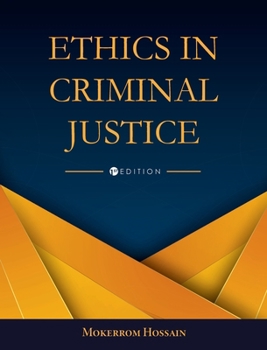 Hardcover Ethics in Criminal Justice Book
