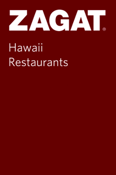 Paperback Hawaii Restaurants (Pocket Guide) (Zagat Guides) Book
