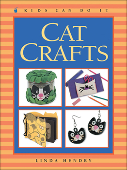 Hardcover Cat Crafts Book