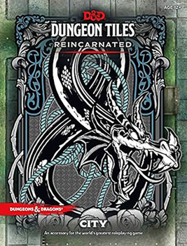 Hardcover D&d Dungeon Tiles Reincarnated: City Book