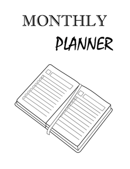 Paperback Monthly Planner: Pretty Simple Planners Weekly and Monthly Cactus Planner Calendar Schedule + Organizer - Inspirational Quotes Book