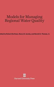 Hardcover Models for Managing Regional Water Quality Book