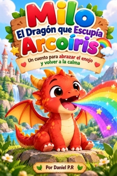Paperback Milo El Dragón que Escupía Arcoíris: Un cuento para abrazar el enojo y volver a la calma [Spanish] Book