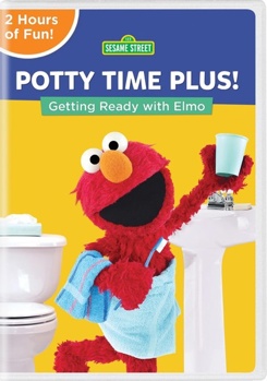 DVD Sesame Street: Potty Time Plus! Getting Ready With Elmo Book