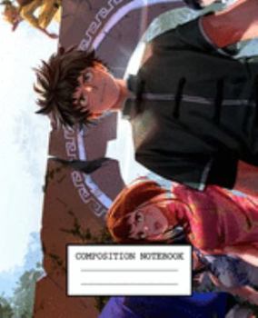 Composition Notebook: My Hero Academia Soft Glossy Cover Wide Ruled Lined Pages Book 7.5 x 9.25 Inches 110 Pages