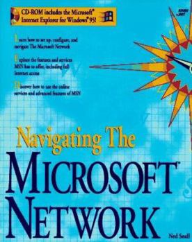 Paperback Navigating the Microsoft Network Book