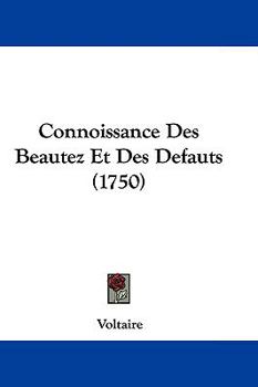 Paperback Connoissance Des Beautez Et Des Defauts (1750) Book