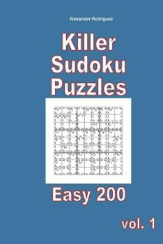 Paperback Killer Sudoku Puzzles - Easy 200 vol. 1 Book
