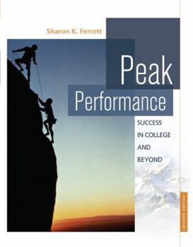 Paperback Peak Performance: Success in College and Beyond Book