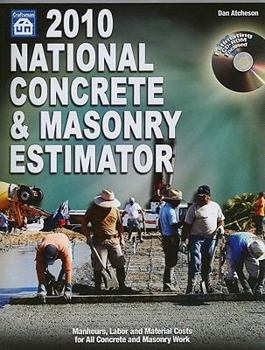 Paperback National Concrete & Masonry Estimator [With CDROM] Book