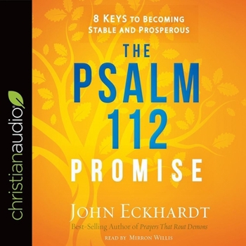 Audio CD Psalm 112 Promise: 8 Keys to Becoming Stable and Prosperous Book