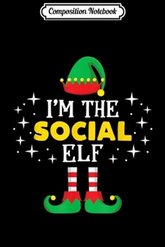 Paperback Composition Notebook: I'm The Stoned Elf Matching Family Funny Christmas Gift Journal/Notebook Blank Lined Ruled 6x9 100 Pages Book