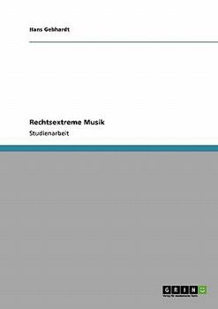 Paperback Rechtsextreme Musik [German] Book